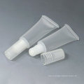 Lip gloss PE clear transparent tube screw cap